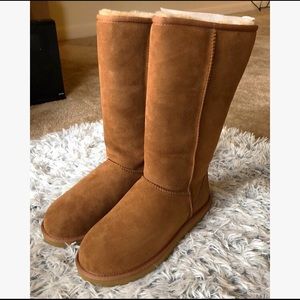 Brand New Ugg Boots Classic Tall Chestnut Size 8